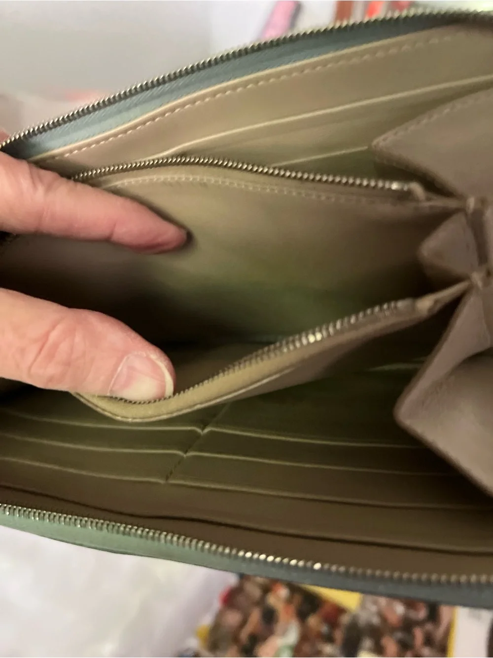 Celine sleek zip